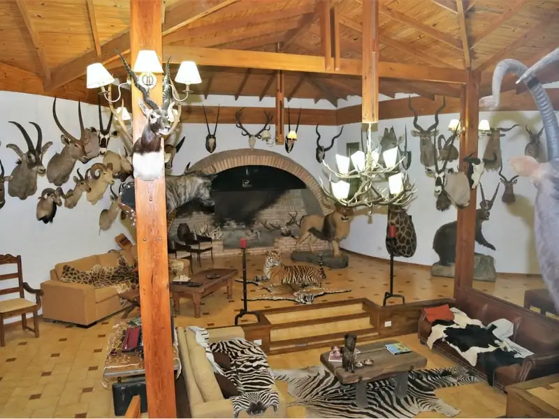 La Mota lodge interior detail